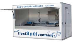 Flexi Spülcontainer - Preise / Reservieren